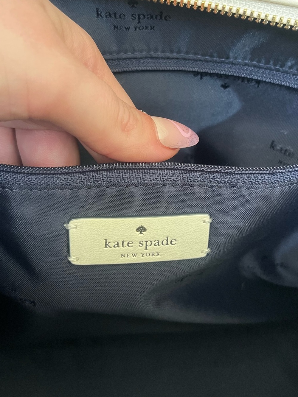 Kate Spade Day Tripper Navy Patch Tote - Picture 14 of 16